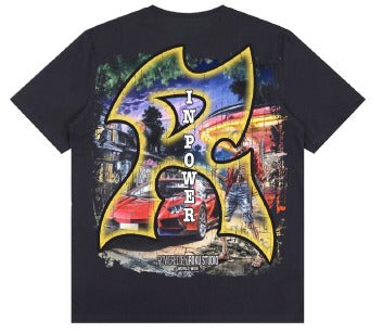 ROKU STUDIO FLY HIGH REG FIT TEE - RK1482101 - BLACK