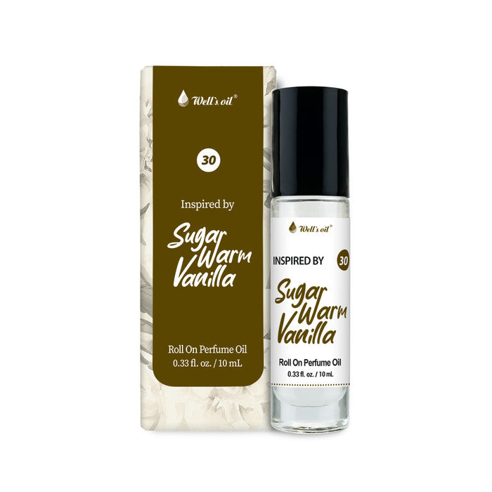 Roll-On Perfume Oil - Inspired by Sugar Warm Vanilla