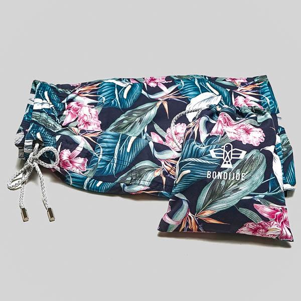 Roscoe Green Boys Swim Trunks - Bondi Joe Swimwear