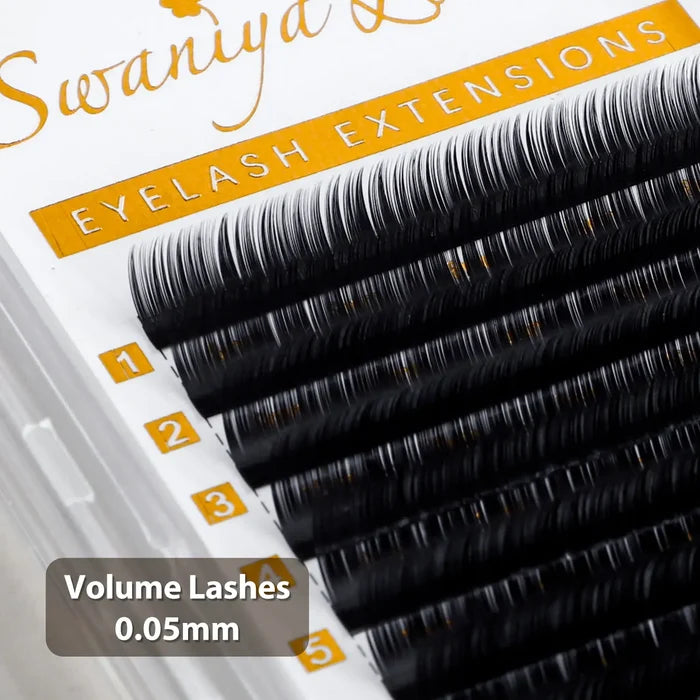 Eyelashes Extension Russian Volume Lashes 0.05mm| Swaniya Lashes