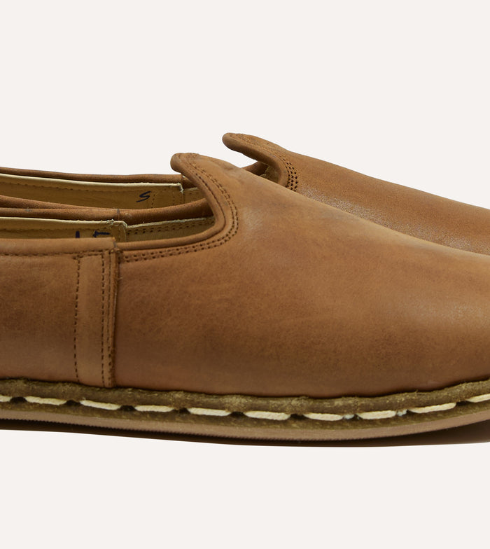 Sabah Fort Worth Brown Leather Shoes