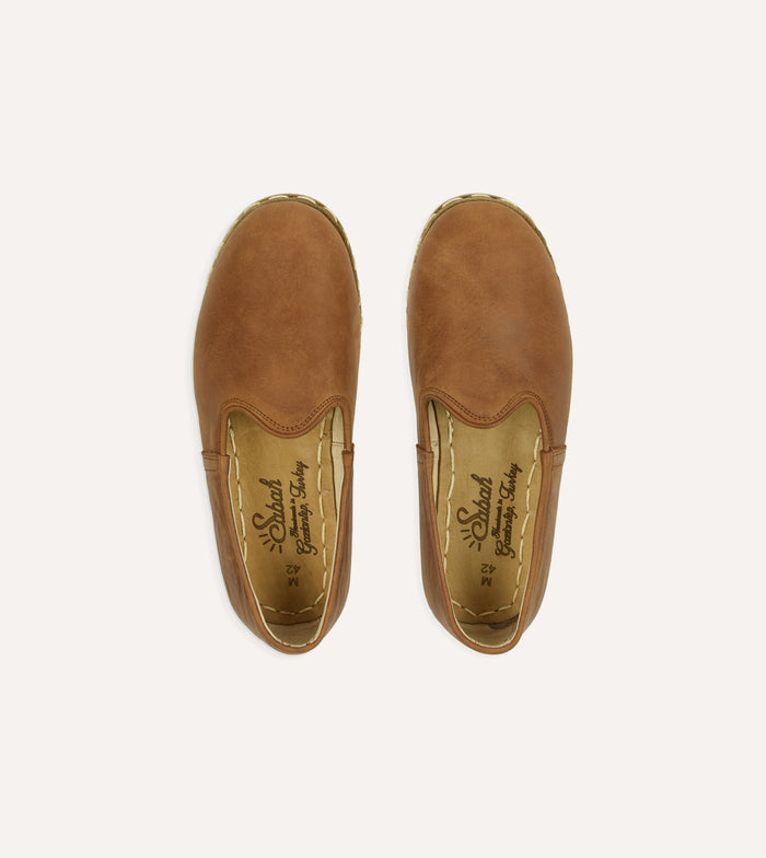 Sabah Fort Worth Brown Leather Shoes