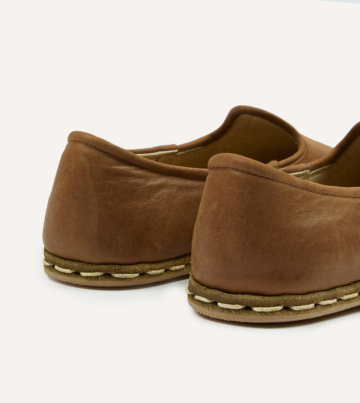 Sabah Fort Worth Brown Leather Shoes