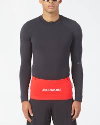 SALOMON ADV SKIN SEAMLESSSSALOMON BELT FLAME SCARLET