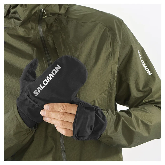 SALOMON BONATTI PRO MITTEN DEEP BLACK