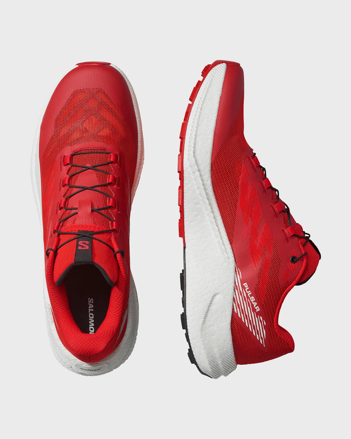 SALOMON PULSAR BLACK WHITE CHERRY TOMATO