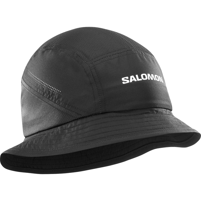 SALOMON SHKOUT BUCKET HAT DEEP BLACK