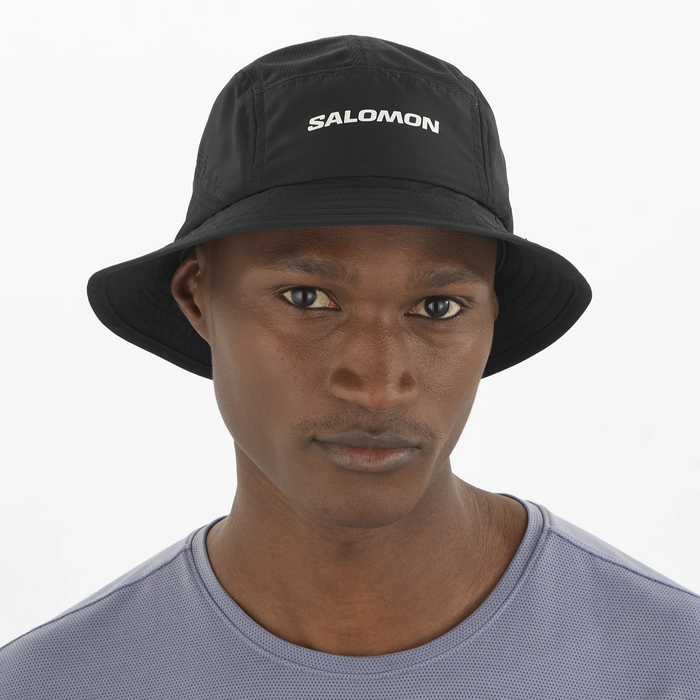 SALOMON SHKOUT BUCKET HAT DEEP BLACK