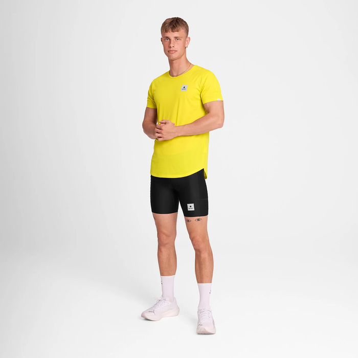 SAYSKY REACTIVE FLLOW T SHIRT YOLLOW LOGO
