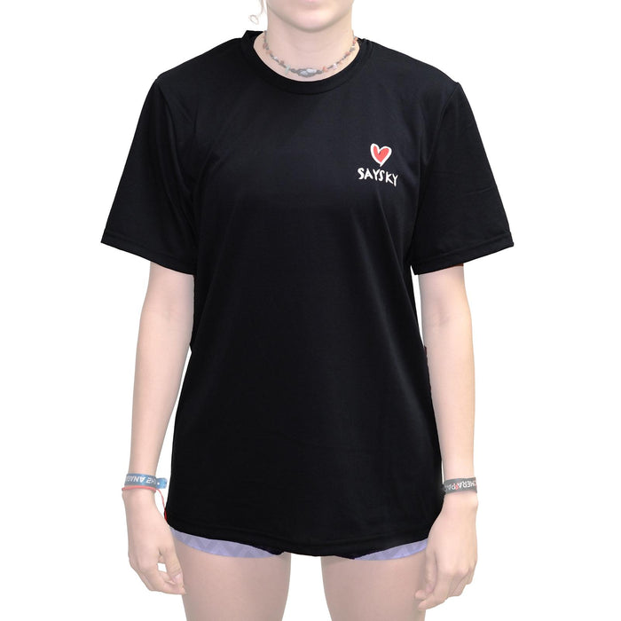 SAYSKY STATEMENT MOTIONT T SHIRT BLACK