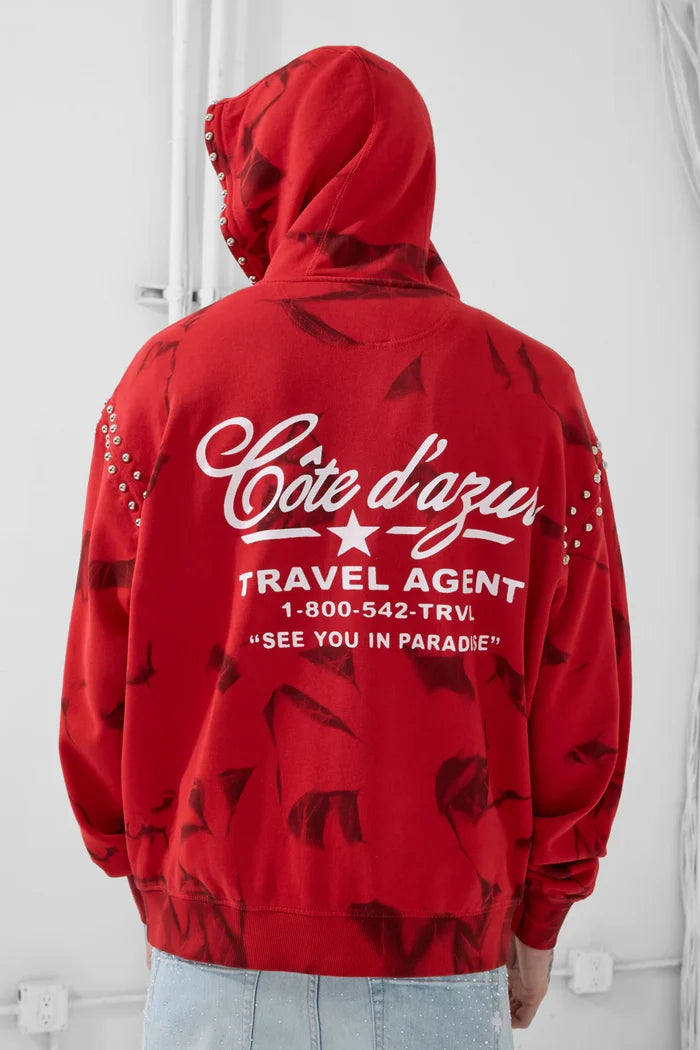 SEE YOU IN PARADISE ICON HOODIE - 8919H - RED
