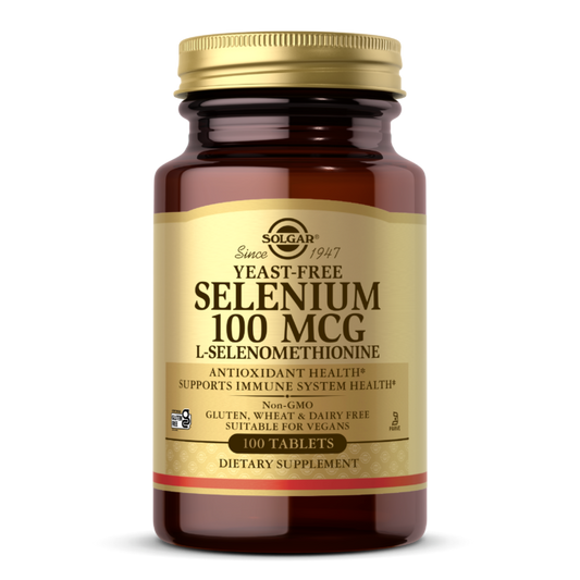 Selenium 100mcg yeast free tablets 100
