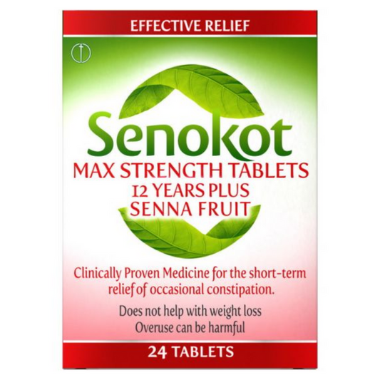 Senokot max strength tablets 12 years plus - 48 Tablets (P)