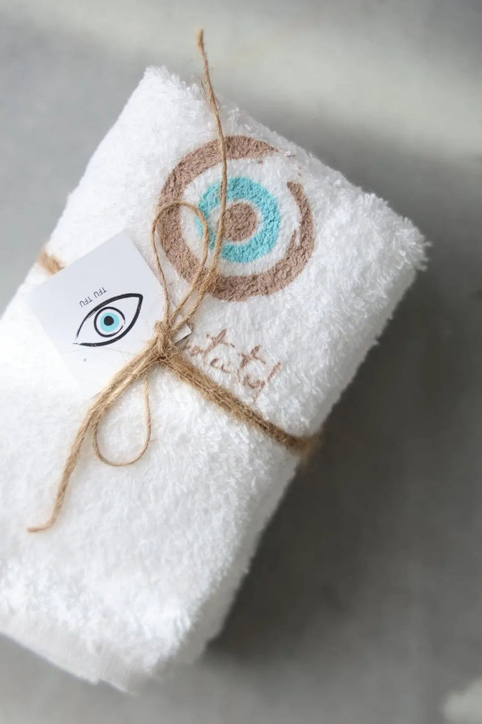 Hand Towel 4 package - Round Sand Eye TFU-TFU shop