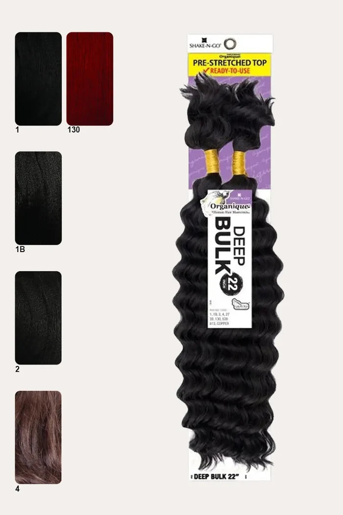 SHAKE N GO ORGANIQUE - DEEP BULK 22" - BSW BEAUTY CANADA