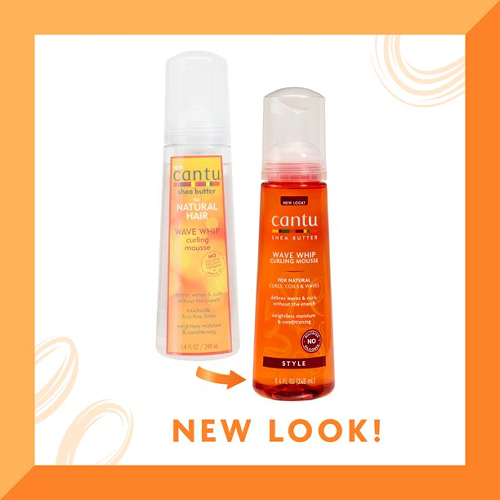 Shea Butter for Natural Hair Wave Whip Curling Mousse 8.4oz by CANTU