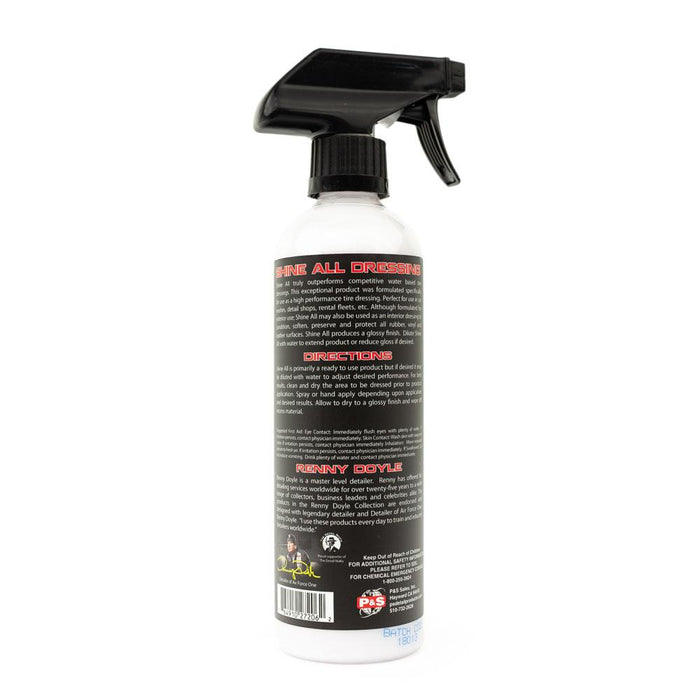 P&S Shine All Performance Dressing 16oz Label