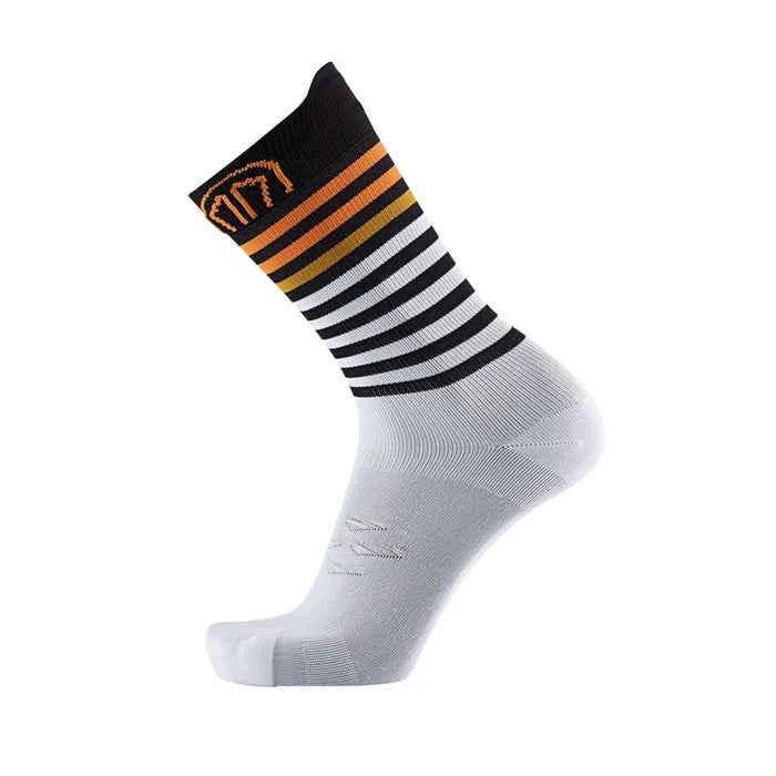 SIDAS RUN LIGHT ANATOMIC LIGHT CREW BLACK WHITE