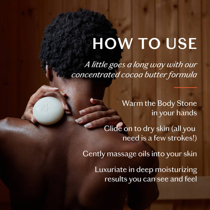 Kate McCleod Sleep Stone Lotion Bar How To