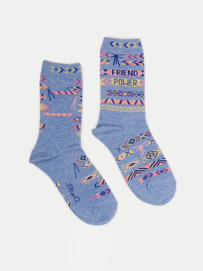 Socks - Friend Power | Blue-Image 1