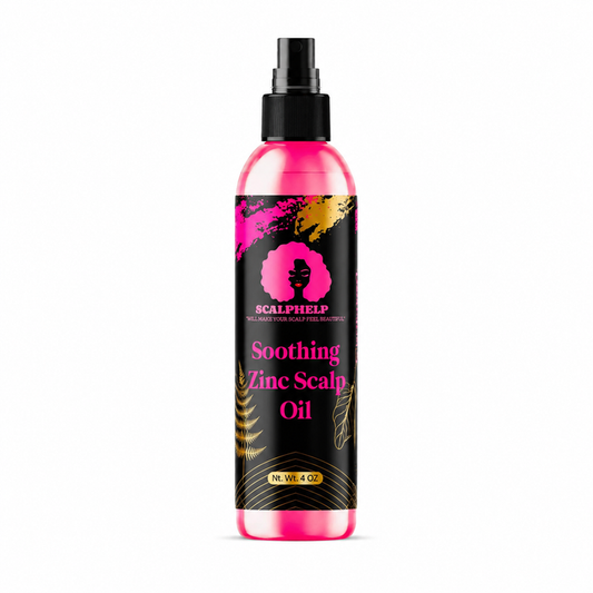 Soothing Zinc Scalp Oil for dry itchy-feeling scalp relief