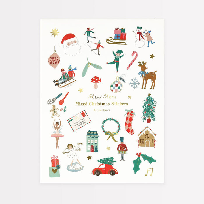 Meri Meri - Stickers - Mixed Icon Christmas