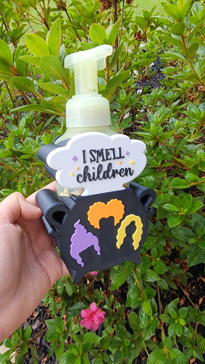 *STL /3MF FILE ONLY* Halloween Movie Witches Bath & Body Foam Soap Holder Digital File