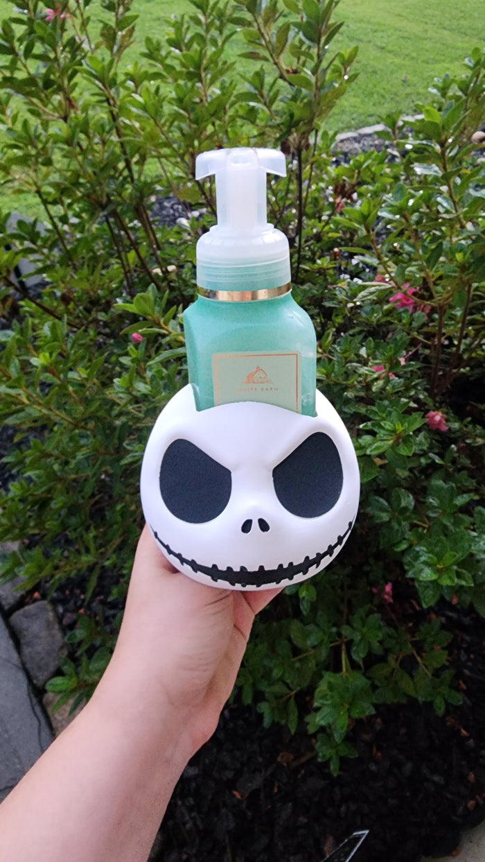 *STL /3MF FILE ONLY* Mean Halloween Nightmare Skeleton Bath & Body Foam Soap Holder Digital File
