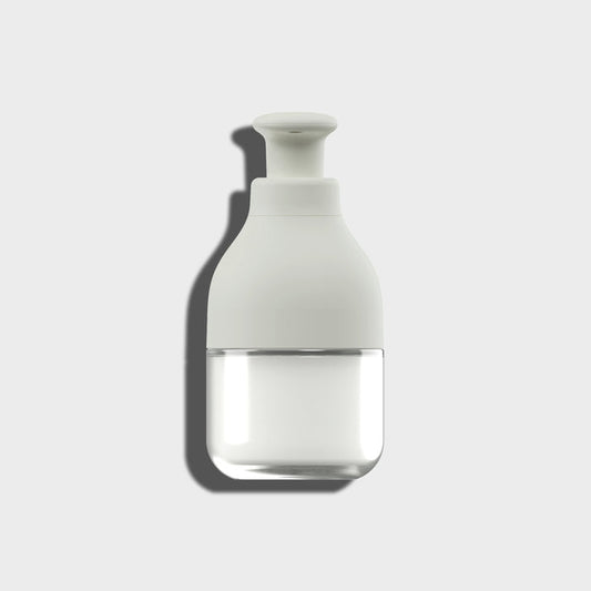 White Hand Wash Refillable Bottle from Fussy on a white background