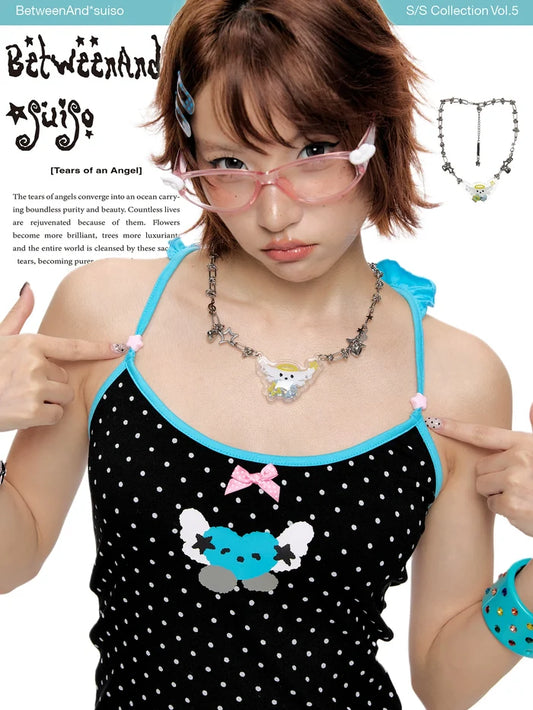 *Suiso collaboration flying star necklace