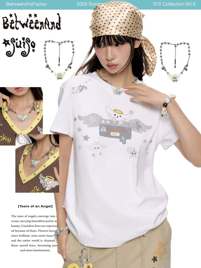 *Suiso collaboration flying star necklace
