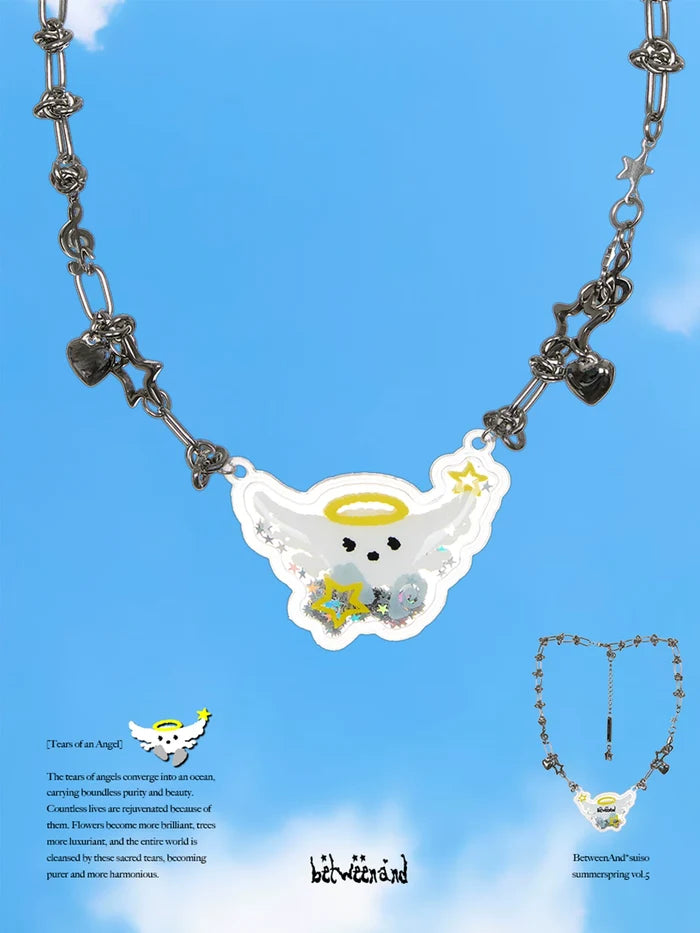 *Suiso collaboration flying star necklace