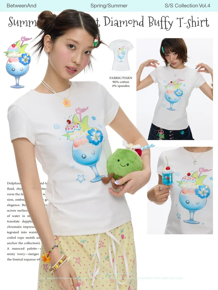 Summer dream hot diamond buffy t-shirt