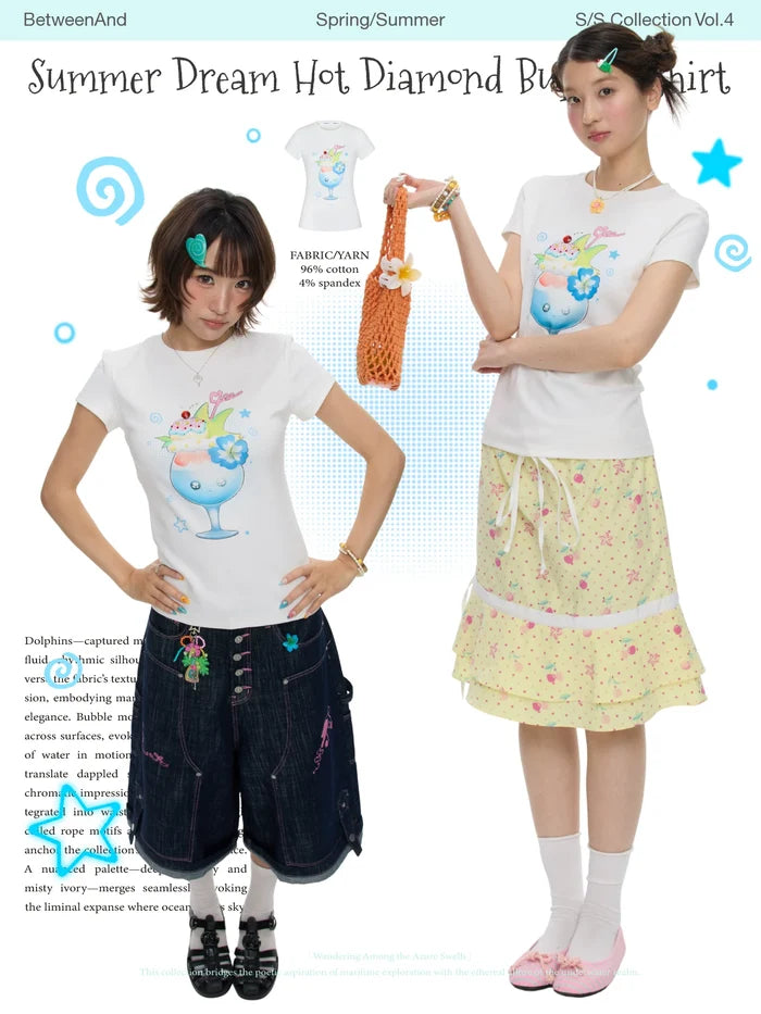 Summer dream hot diamond buffy t-shirt