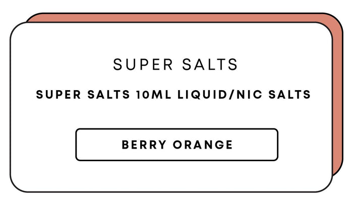 Super Salts 10mL E-Liquid | Berry Orange-Image 1