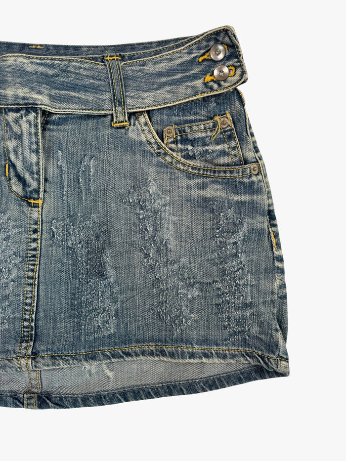 Swell Mini Denim Skirt