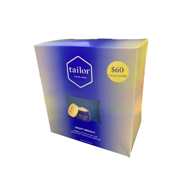 Tailor Skincare NIGHT BRIGHT Gift Set