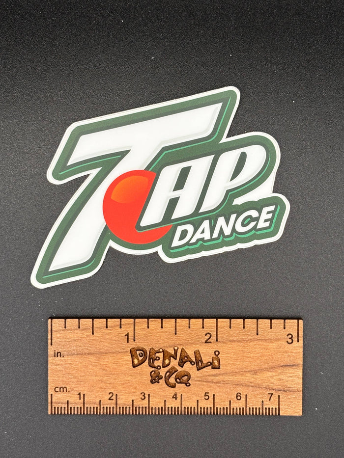 Tap Dance Parody Dance Sticker, 3" x 2.8"