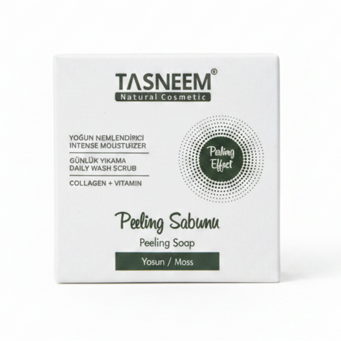 Tasneem Natural Peeling Soap Moss
