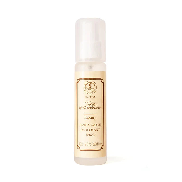 Taylor Of Bond Street Sandalwood Deodorant Spray 3.38