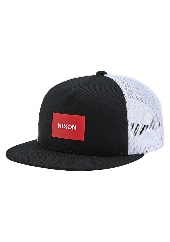 Team Trucker Hat - Black / Red / White