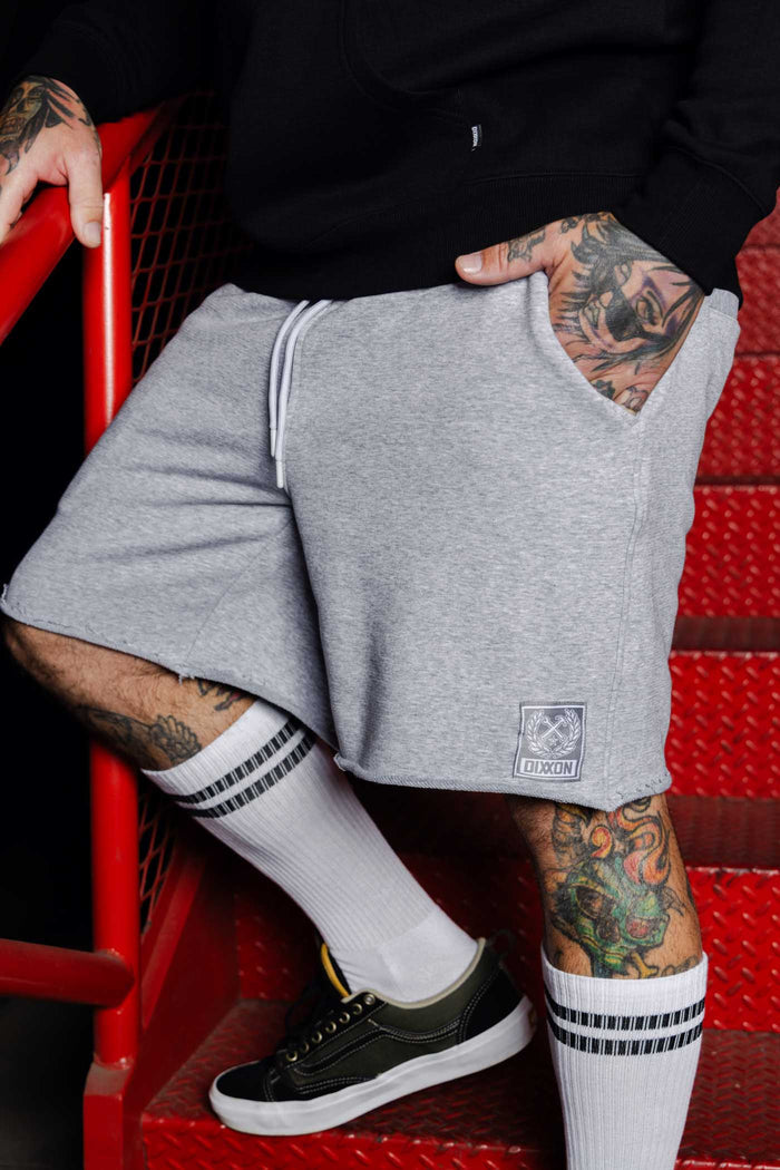 Terry Shorts 2.0 - Light Heather Grey