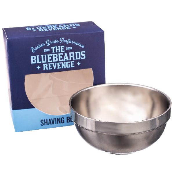 The Bluebeards Revenge Stainless Steel Shaving Bowl