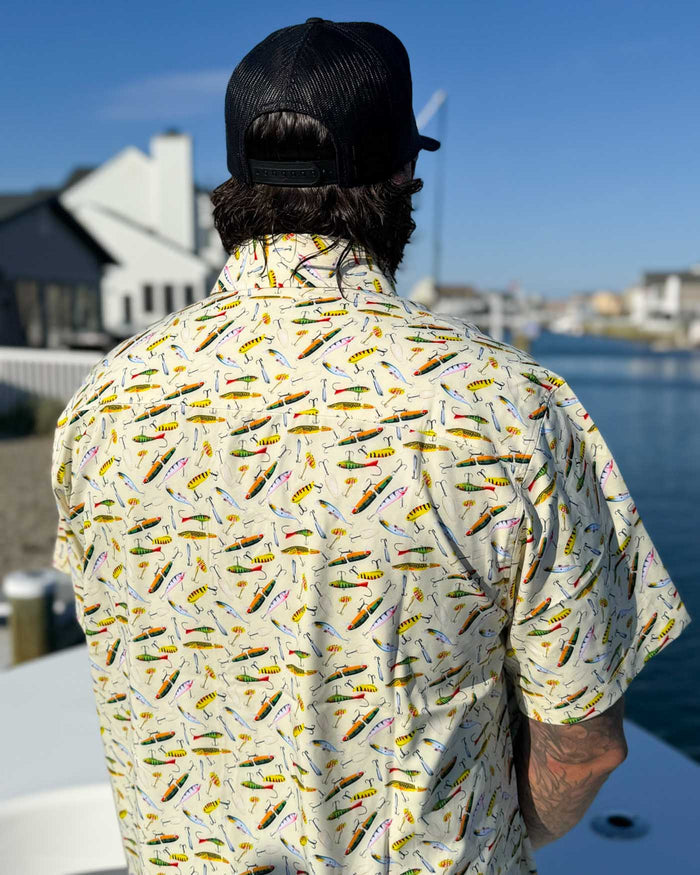 The Lure Short Sleeve Party Shirt
