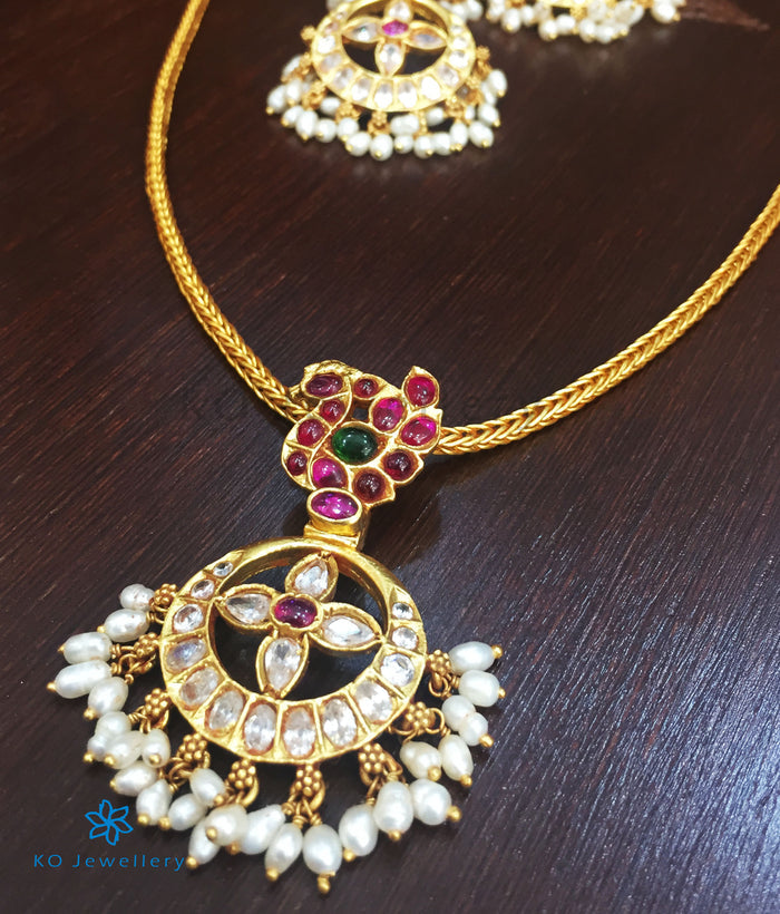 The Mayukhi Silver Pearl Pendant