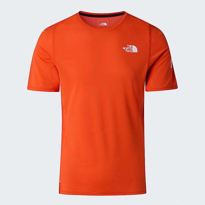 THE NORTH FACE HIGH TRAIL TEE LAVA RED HOMBRE