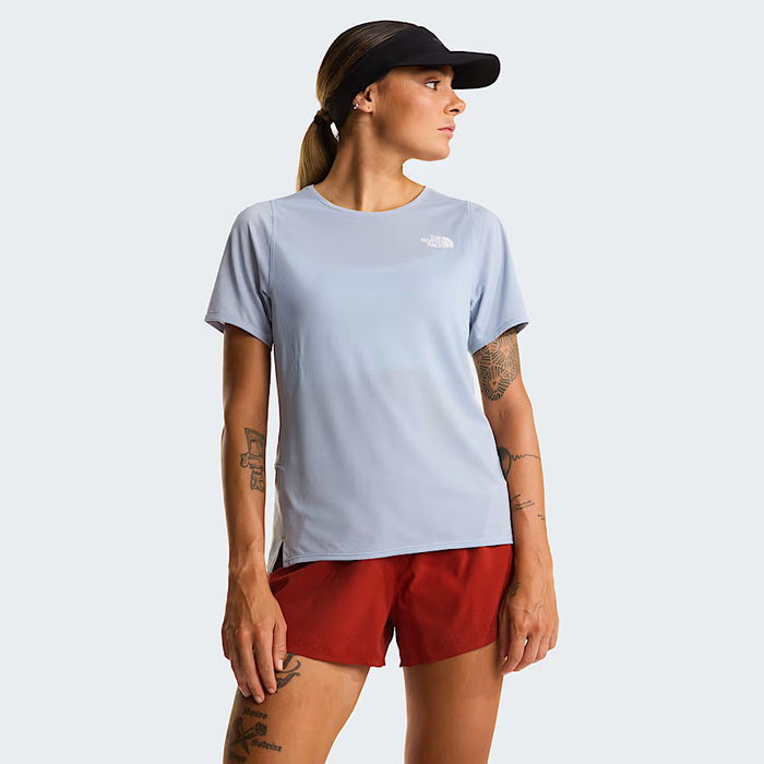 THE NORTH FACE HIGHT TRAIL TEE FROST GRAY MUJER