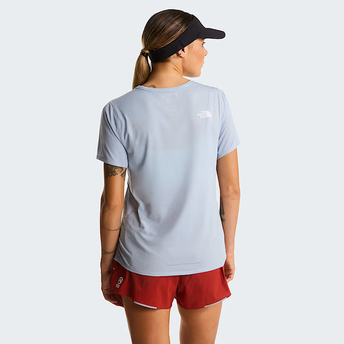 THE NORTH FACE HIGHT TRAIL TEE FROST GRAY MUJER
