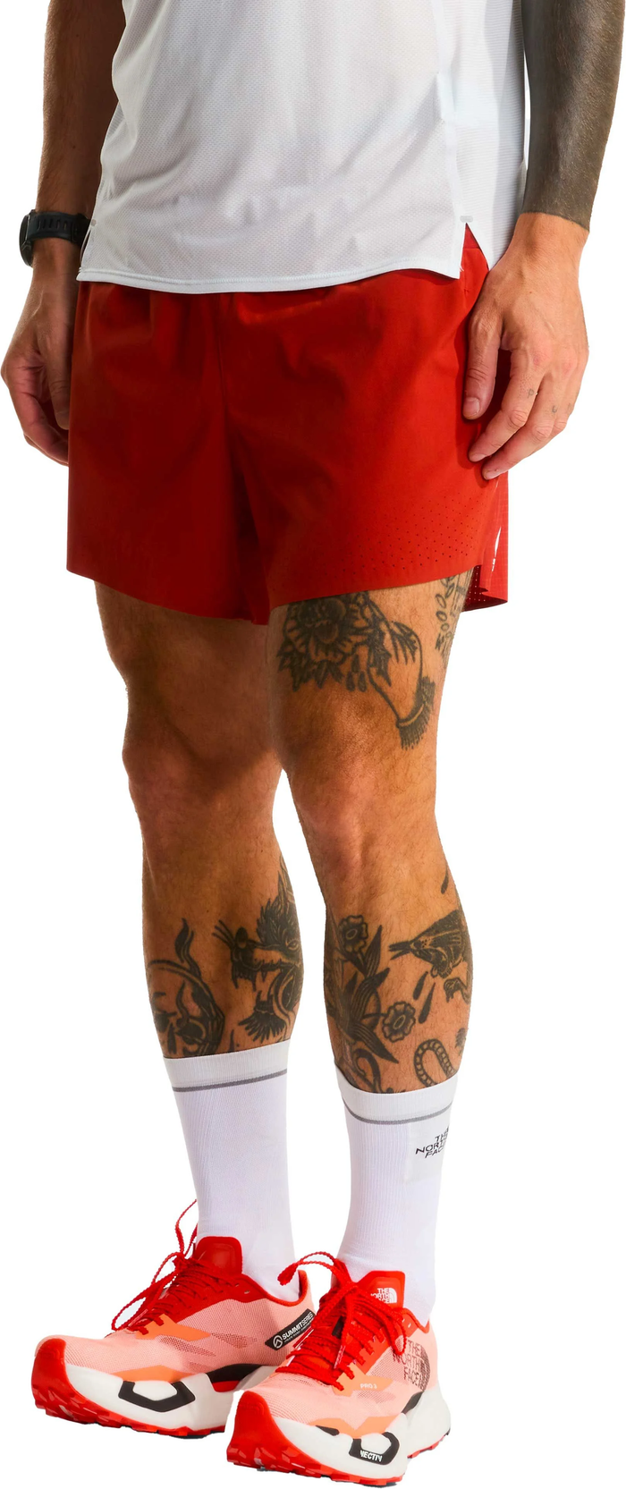THE NORTH FACE PECESETTER 5 IN SHORT IRON CLAY HOMBRE