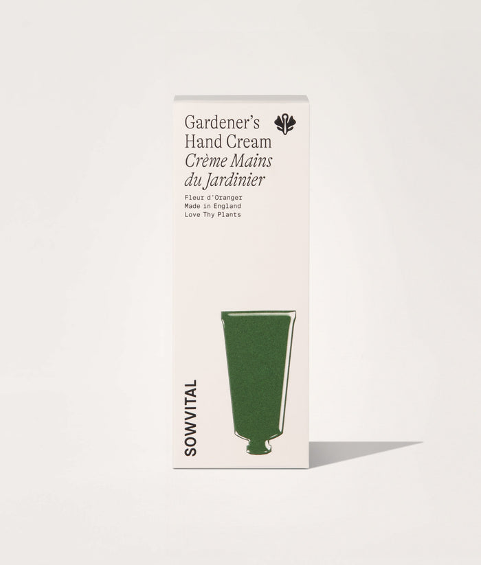 Sowvital Gardener's Hand Cream packaging on a white background.